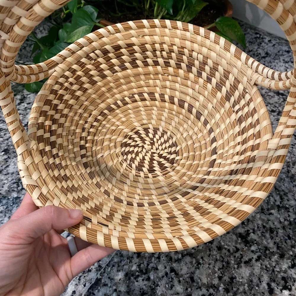 Charleston Sweetgrass Gullah Basket